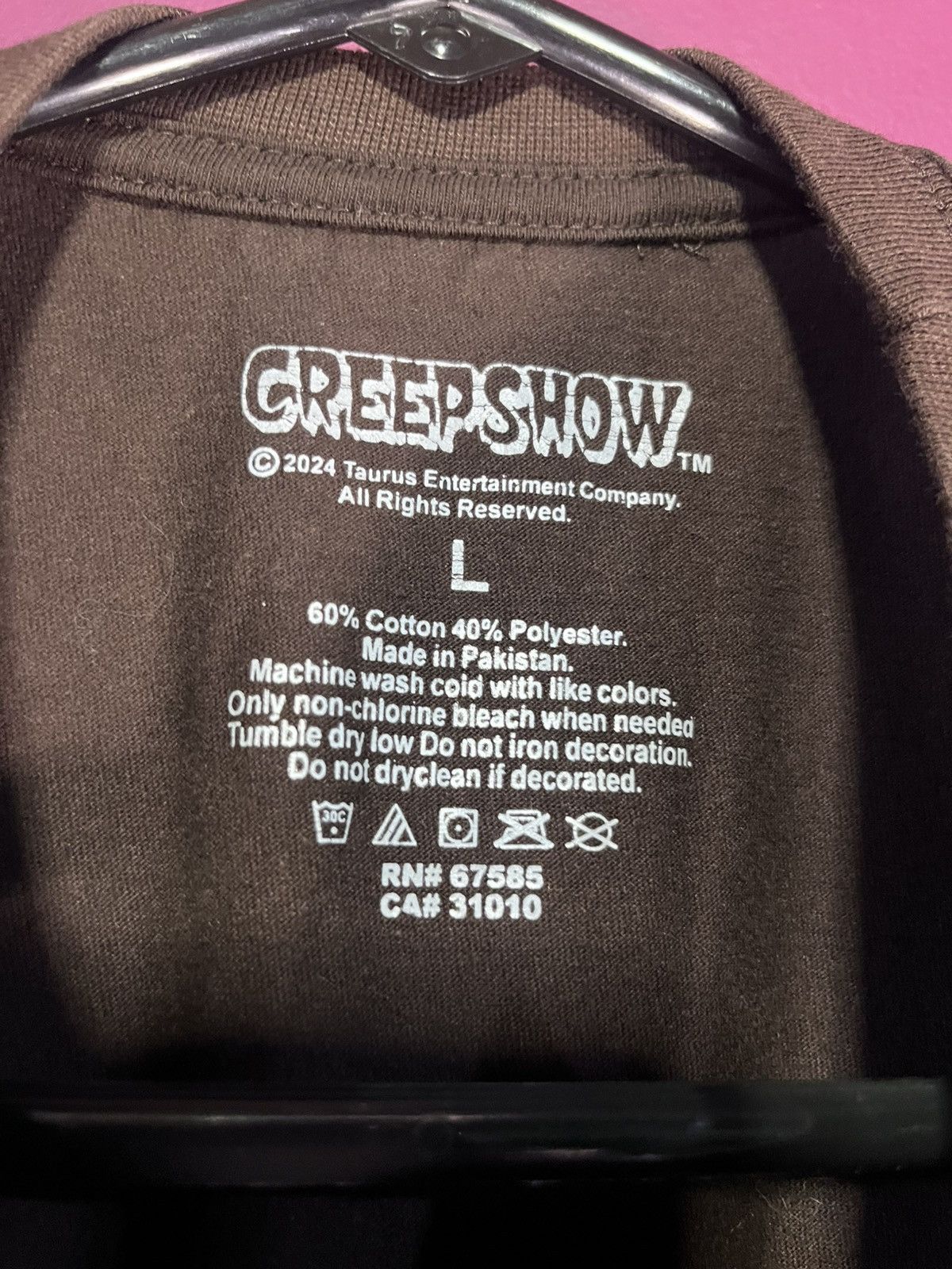 Vintage Creepshow flawed graphic tee Size US L / EU 52-54 / 3 - 4 Thumbnail