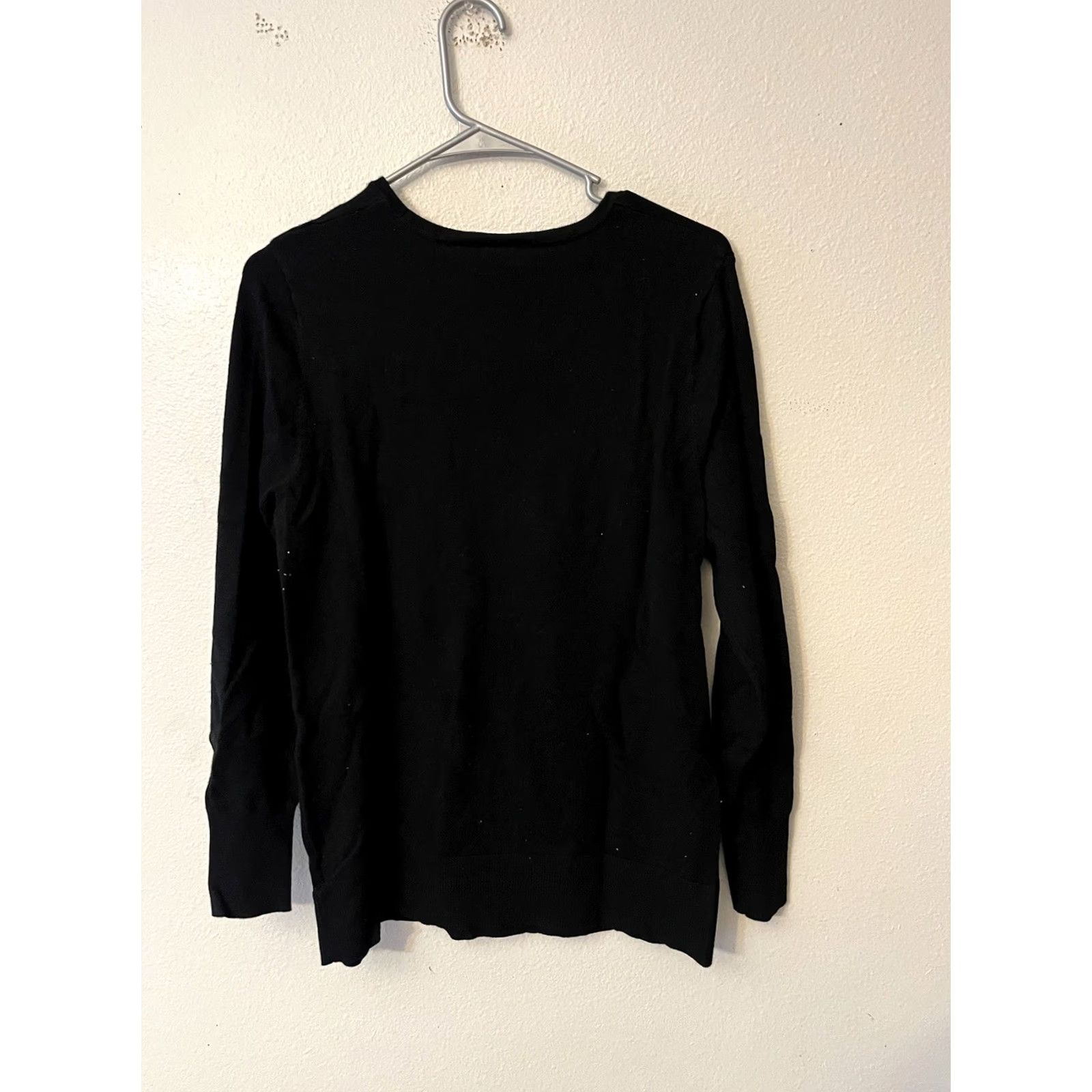 Torrid Torrid Sweater Women Plus Open Chest Crew Neck Pullover Black 0X Size XL / US 12-14 / IT 48-50 - 3 Thumbnail