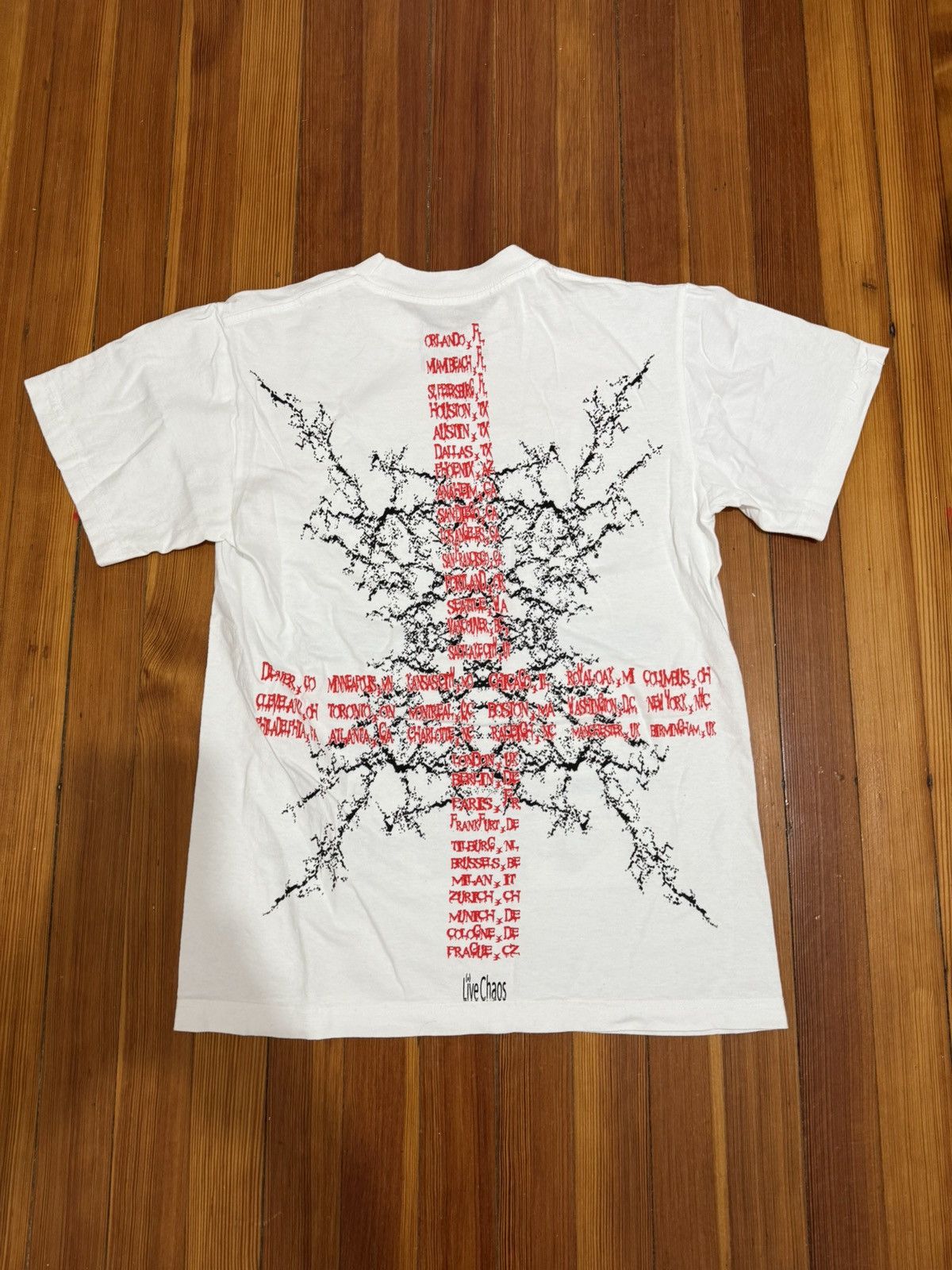 Ken Carson Chaos Error White Tee Size US S / EU 44-46 / 1 - 2 Thumbnail