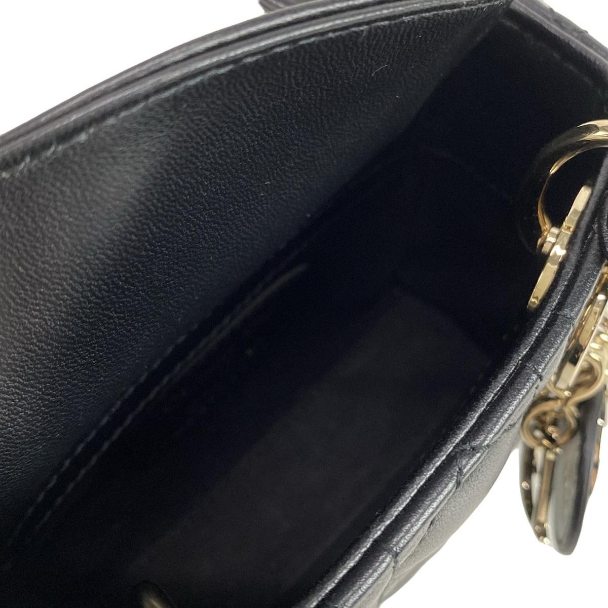 Dior DIOR Lady Dior Micro Bag Handbag Size ONE SIZE - 10 Thumbnail