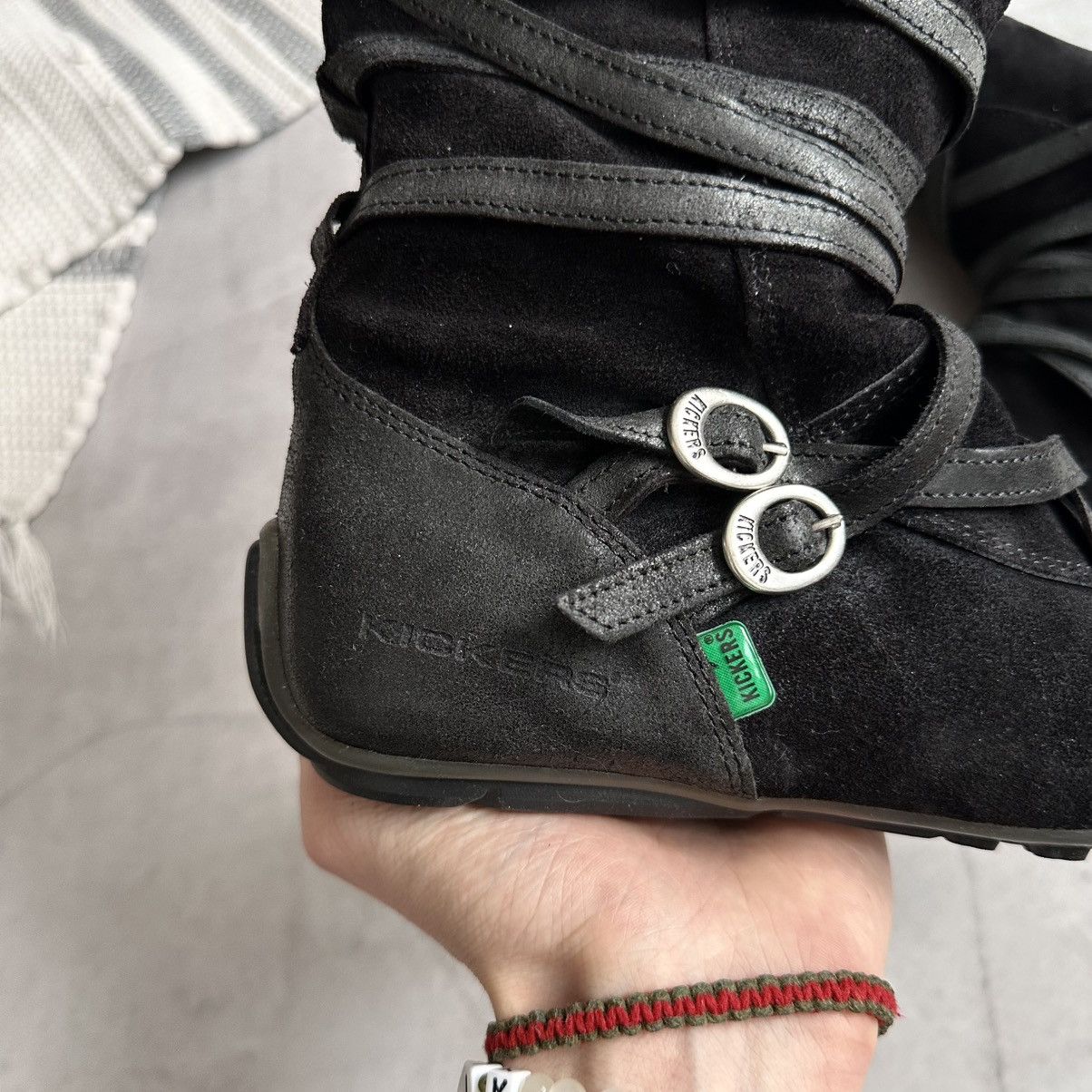 Dirk Bikkembergs Y2K Wrap Straps Boxing Biker Boots High Sneakers As 98 Vibe Size US 8 / IT 38 - 7 Thumbnail