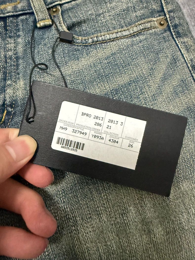 Saint Laurent Paris Saint Laurent Paris 13fw cat paw abrasion erosive damage je Size US 26 / EU 42 - 6 Thumbnail