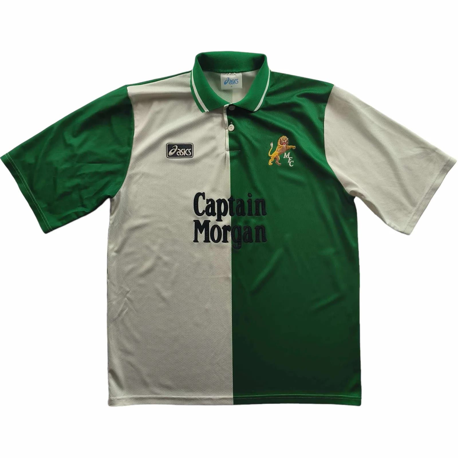 Millwall 1995-97 Asics away football jersey size XL