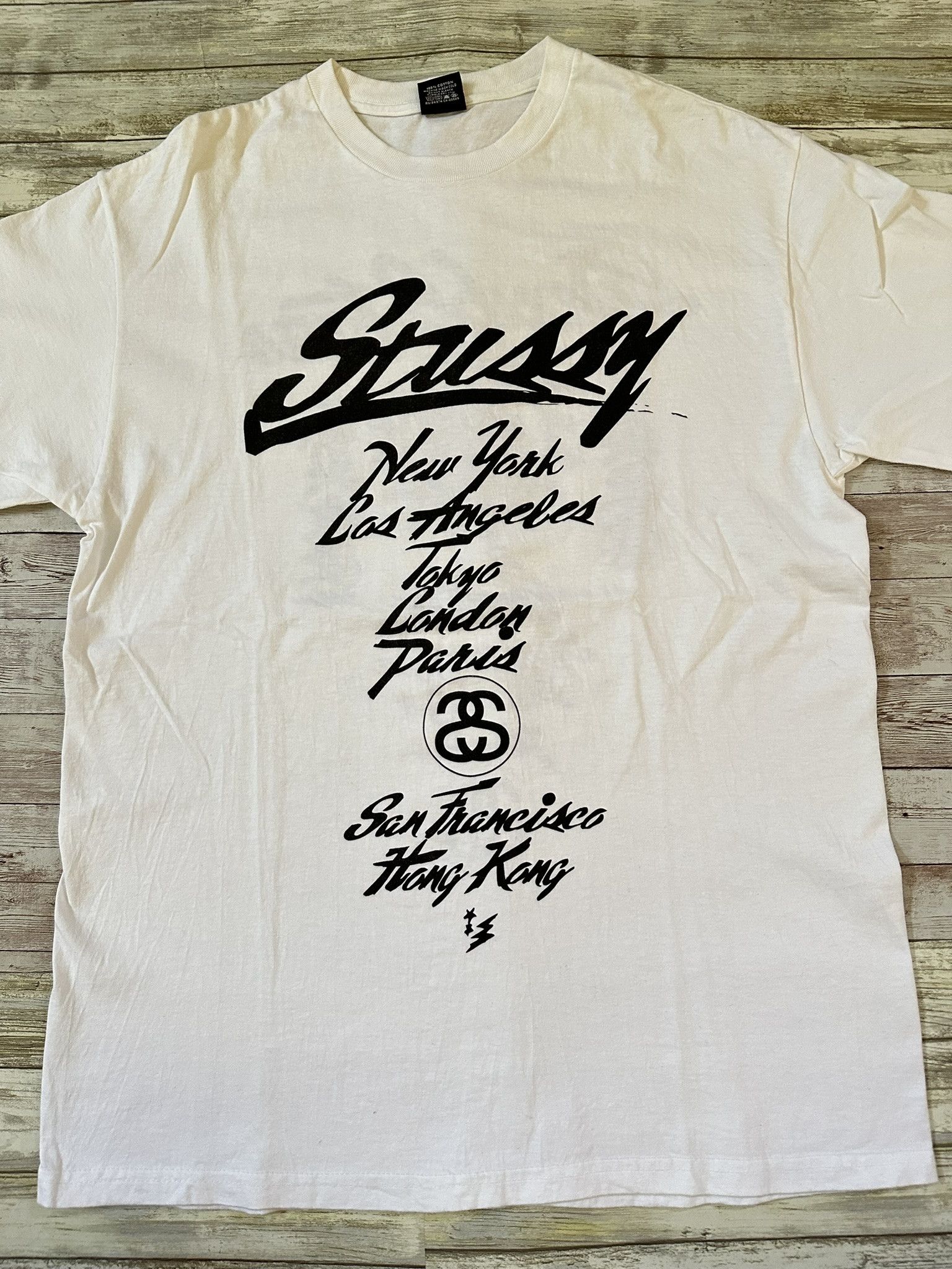 Stussy Vintage 2006 World Tour Tee Size US L / EU 52-54 / 3 - 2 Thumbnail