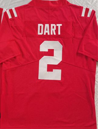 Other Men's Ole Miss Rebels #2 Jaxson Dart Red Stitched jersey Size US M / EU 48-50 / 2 - 1 Thumbnail