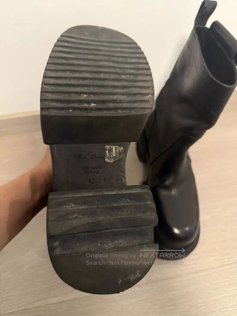 Rick Owens Rickowens SS22 Bogun Boots . Size US 8.5 / EU 41-42 - 4 Thumbnail