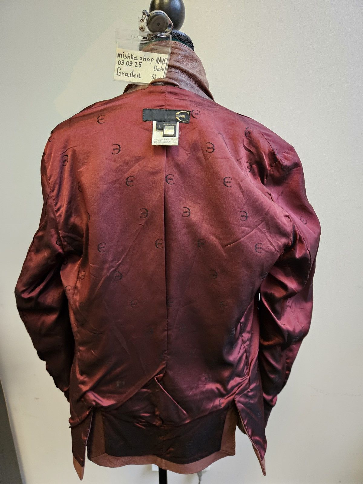Just Cavalli Unisex Dark Pink Roberto Covalli & Just Covalli Size L / US 10 / IT 46 - 5 Thumbnail
