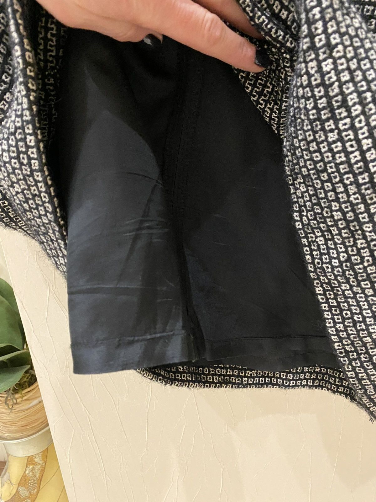 Other Chic Black and White Textured Dress Size S / US 4 / IT 40 - 7 Thumbnail