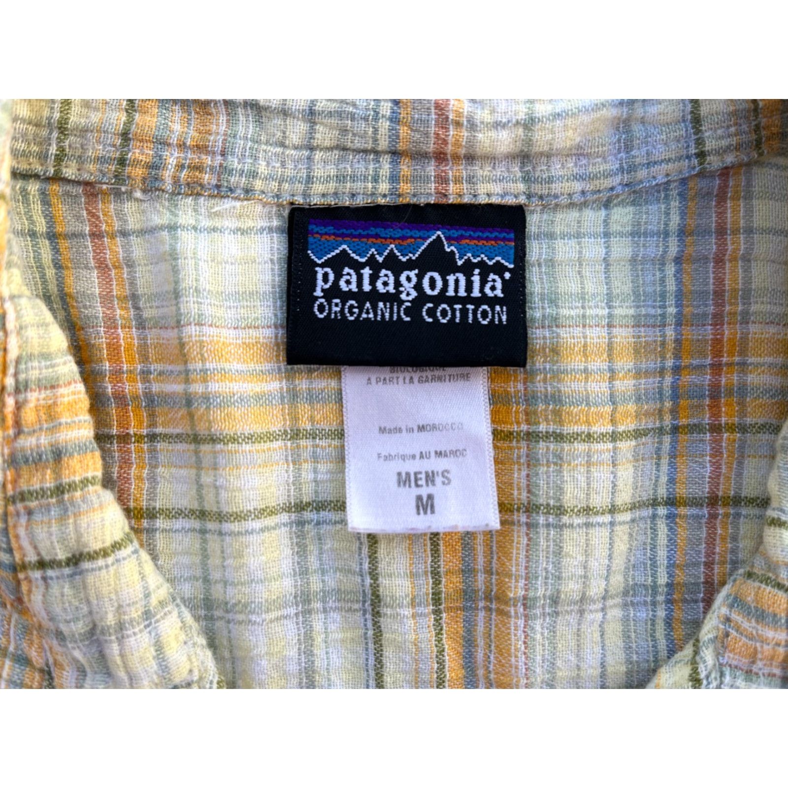 Patagonia Patagonia Men’s Vintage Short Sleeve Button-Up Seersucker Plaid Shirt M Size US M / EU 48-50 / 2 - 5 Thumbnail