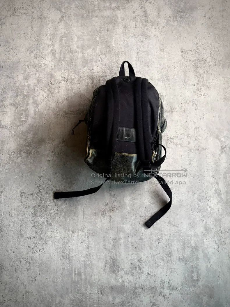 Saint Laurent Paris Saint Laurent Paris 16AW Black Washed Worn Cowhide Backpac Size ONE SIZE - 2 Thumbnail