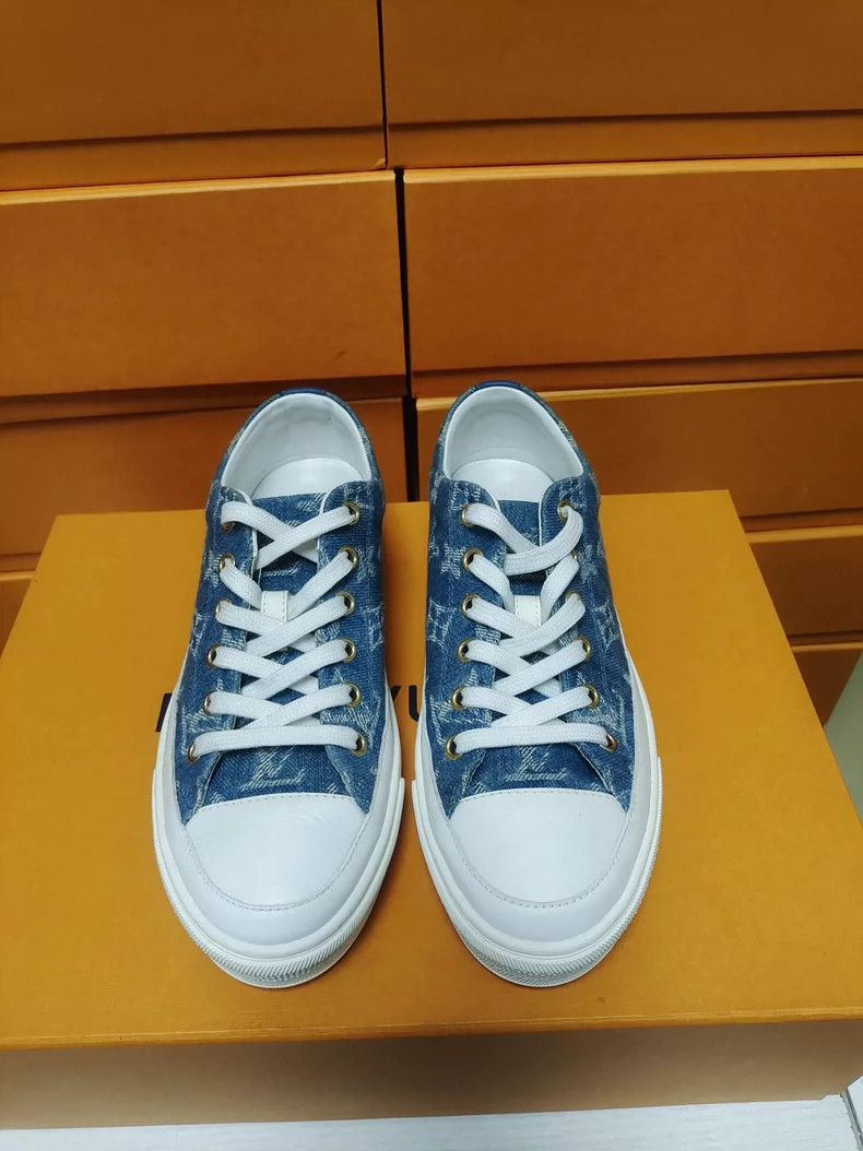 Louis Vuitton LV Denim Low-top Sneakers for Women-2507 Size US 6 / IT 36 - 2 Thumbnail