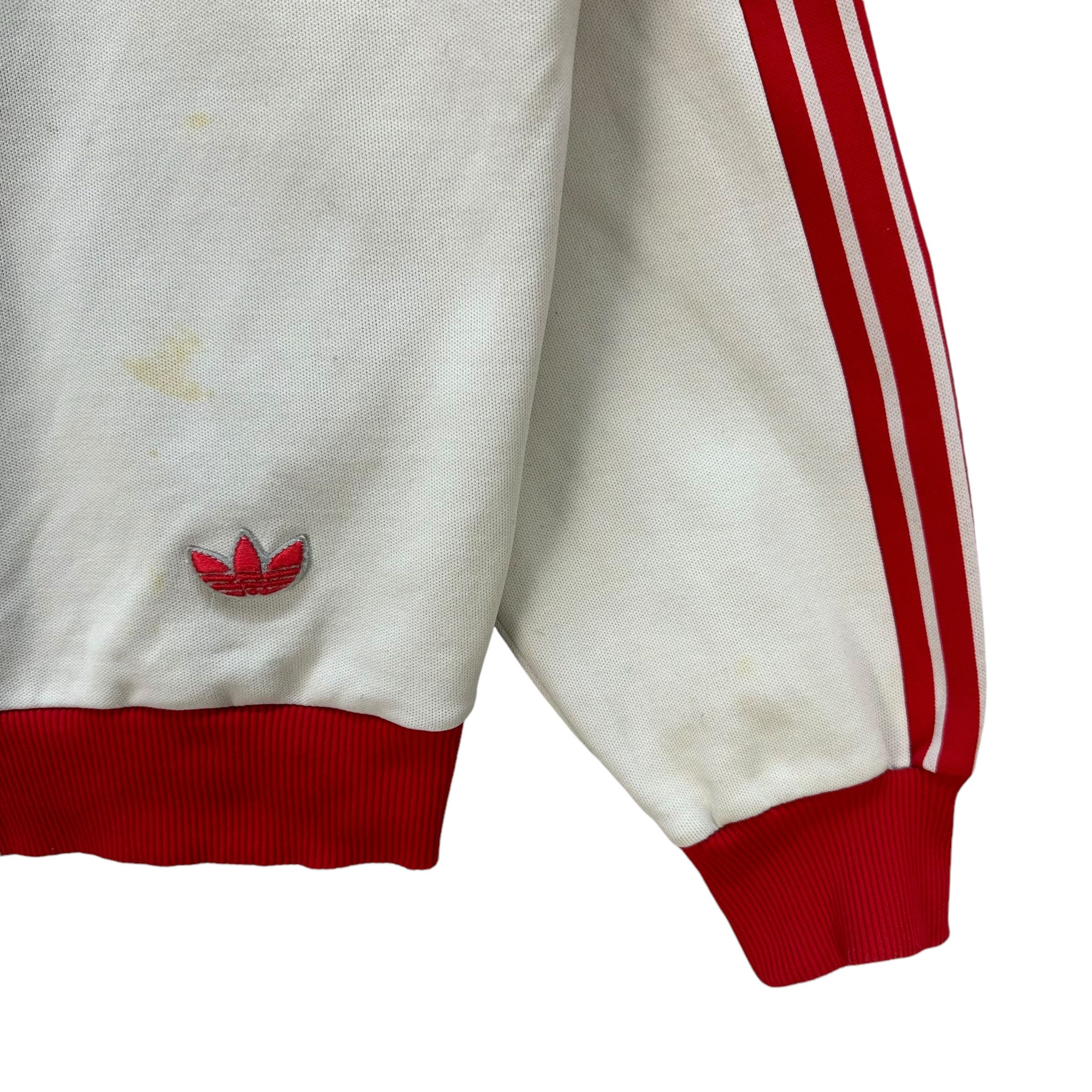 Adidas Vintage ADIDAS West G Sweater HONDA Back Big Logo #A50-1170 Size US L / EU 52-54 / 3 - 14 Thumbnail