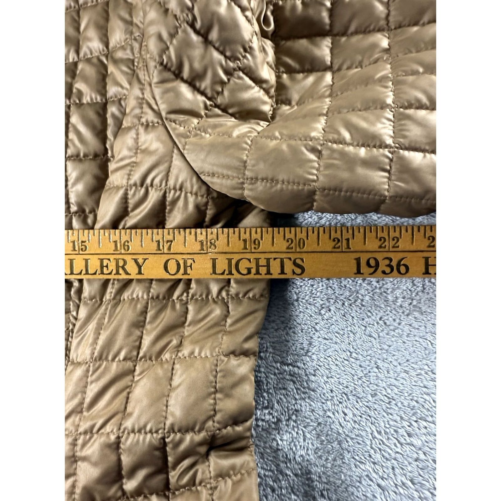 Vintage Chico'S Jacket Womens 1 Brown Zenergy Caramel Coat PLUS Quiet Luxury Minimal Workwear Size XS / US 0-2 / IT 36-38 - 7 Thumbnail