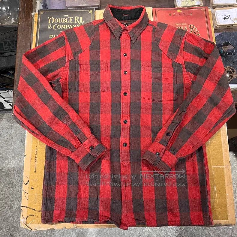 RRL Ralph Lauren RRL Ralph Lauren Vintage Plaid Shirt Size US S / EU 44-46 / 1 - 1 Thumbnail