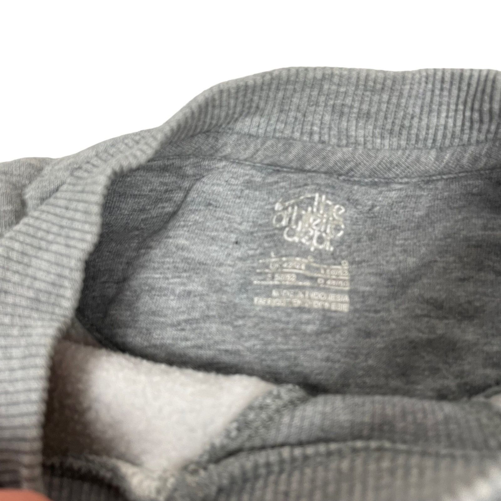 Nike × Vintage Nike The Athletic Dept Mens Heather Gray Fleece Sweatshirt L Size US L / EU 52-54 / 3 - 7 Thumbnail