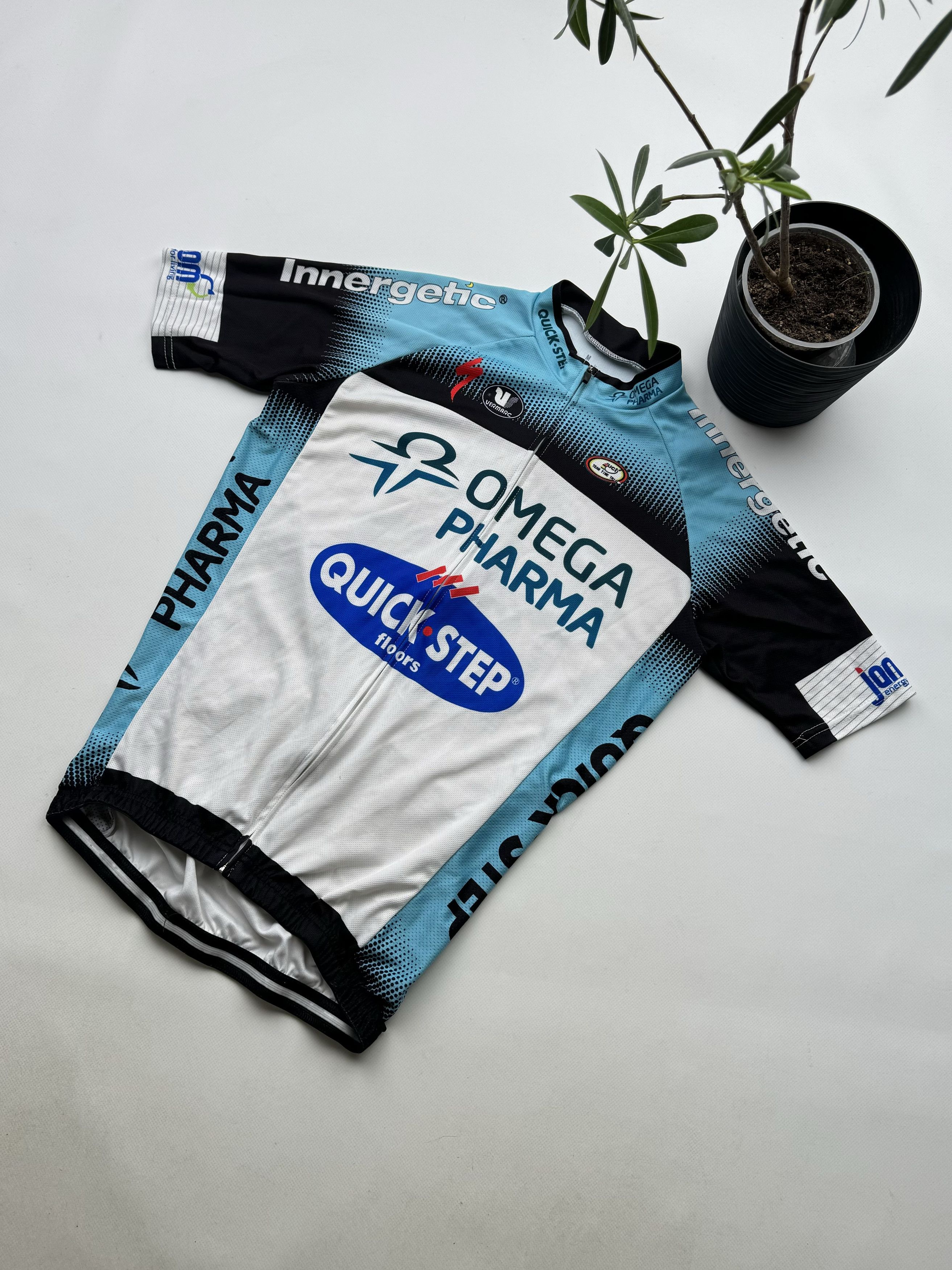 Japanese Brand Specialized Cycle Omega Vintage Jersey (563) Size US M / EU 48-50 / 2 - 1 Thumbnail
