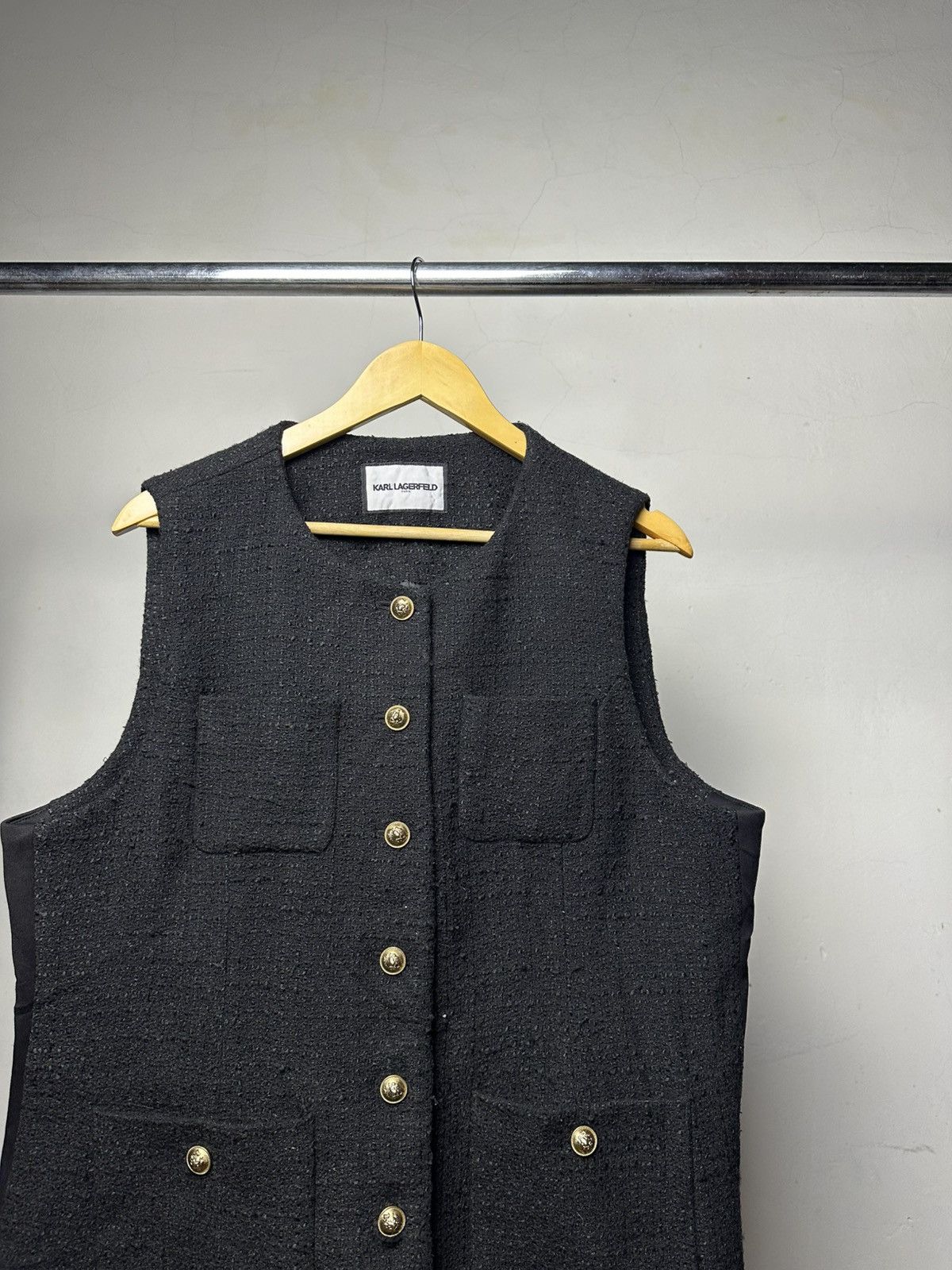 Karl Lagerfeld Karl Lagerfield Paris Vest Size L / US 10 / IT 46 - 2 Thumbnail