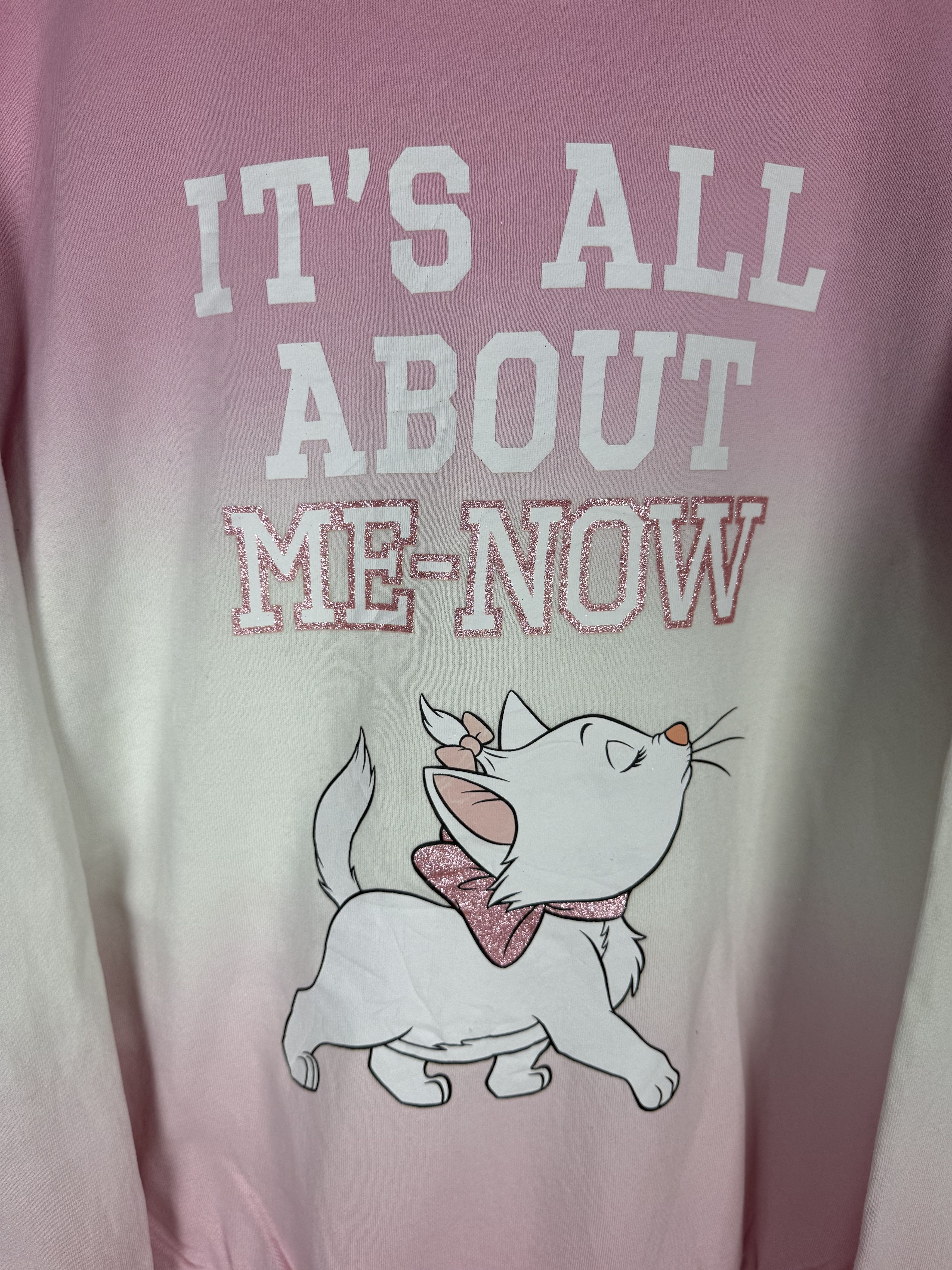 Disney Disney Pink Gradient Sweatshirt Crewneck Size US XL / EU 56 / 4 - 2 Thumbnail