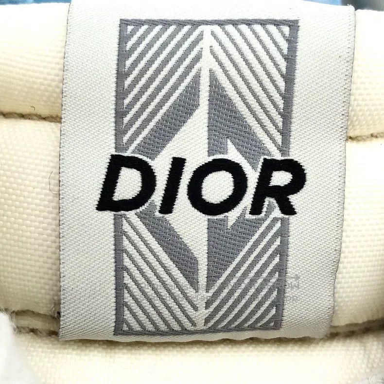 Dior Dior Greyish-white lacing casual flat board shoes German t Size US 11 / EU 44 - 8 Thumbnail