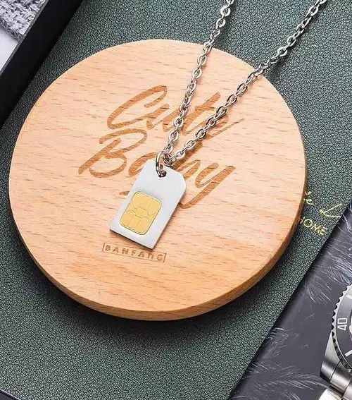 Designer × Vintage Vintage chip silver pendant Size ONE SIZE - 2 Thumbnail
