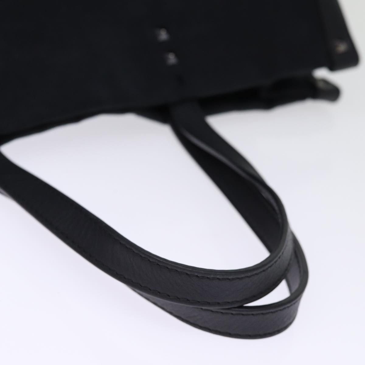 Valentino VALENTINO Tote Bag Canvas Black Size ONE SIZE - 7 Thumbnail