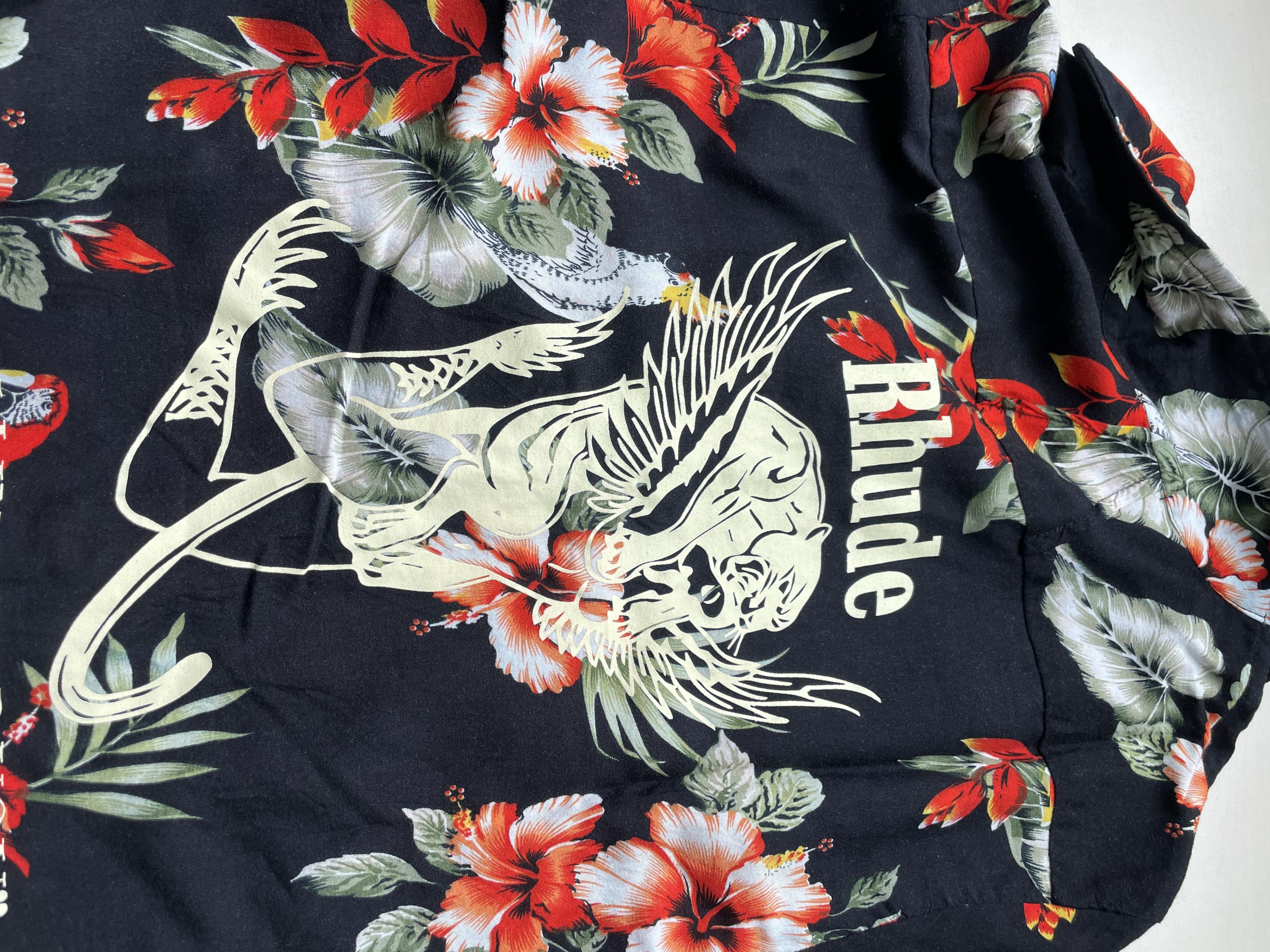 Rhude Rhude Falling For You Floral Short Sleeve T-Shirt Tee Size US S / EU 44-46 / 1 - 3 Thumbnail