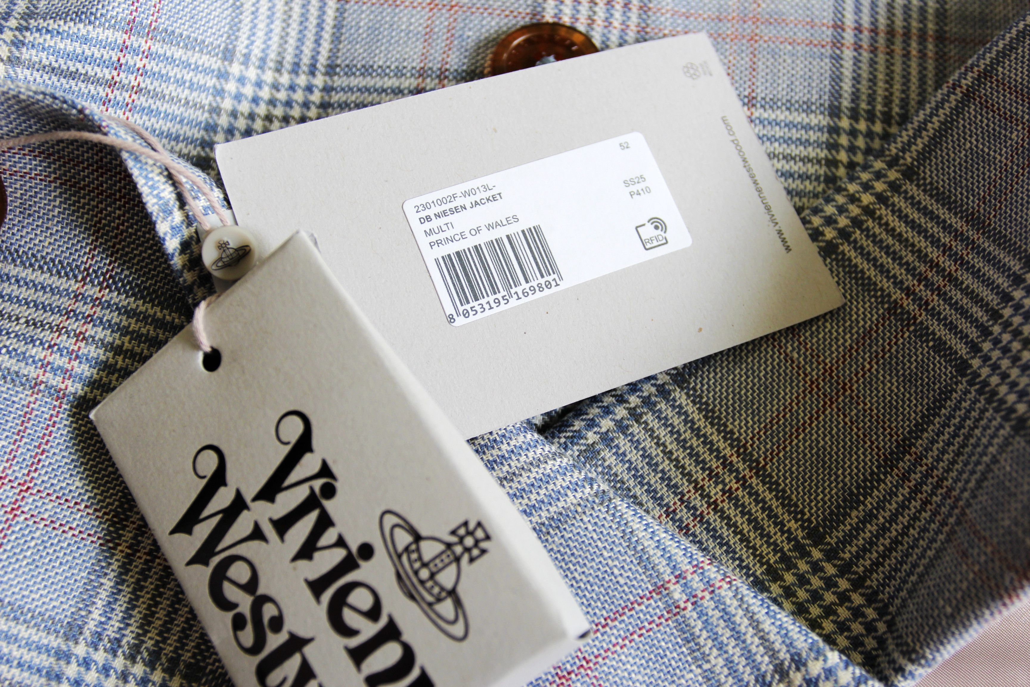 Vivienne Westwood BNWT SS25 VIVIENNE WESTWOOD DB NIESEN JACKET 52 Size US L / EU 52-54 / 3 - 8 Thumbnail