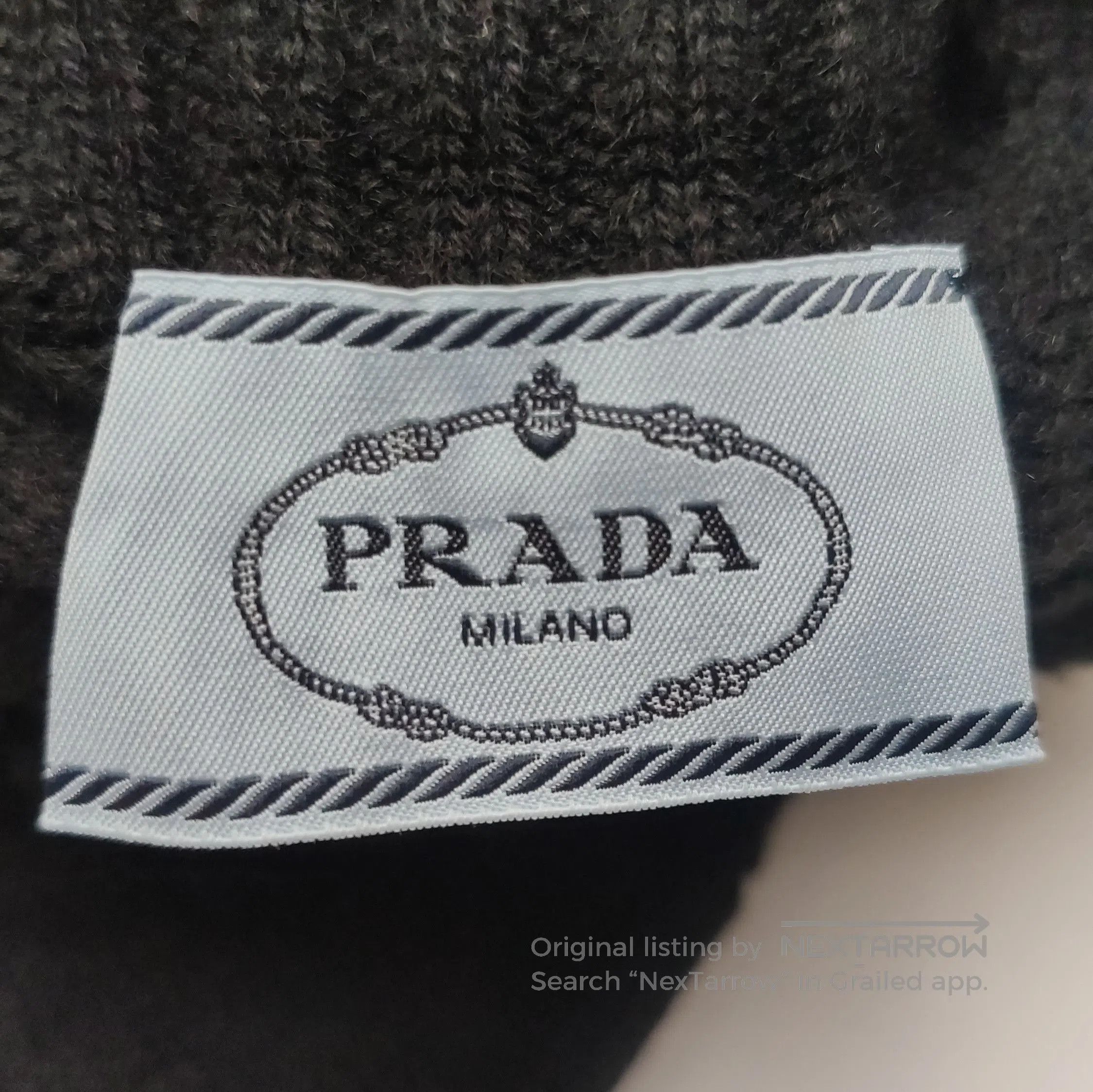 Prada Prada Black Cashmere Turtleneck Dress . Size XS / US 0-2 / IT 36-38 - 4 Thumbnail