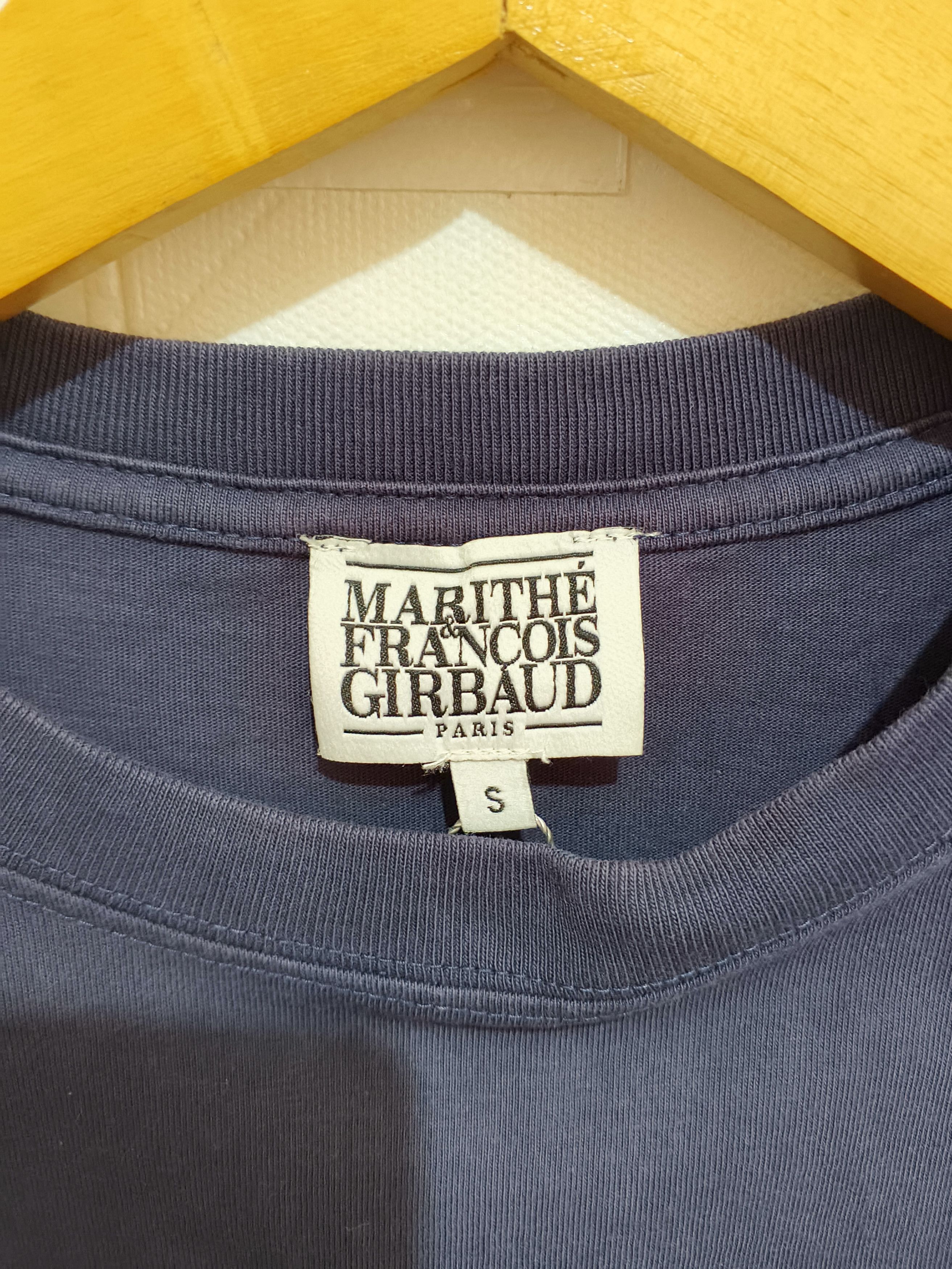 Marithe + Francois Girbaud Marithe Francois Girbaud Classic Logo Navy Tee Women Size S / US 4 / IT 40 - 3 Thumbnail
