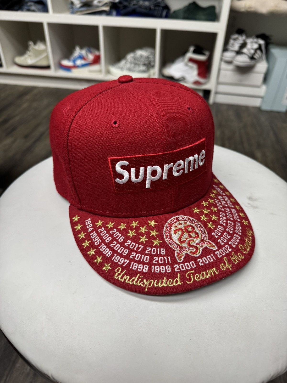 Supreme Undisputed Box Logo New Era Buy Supreme Undisputed Box