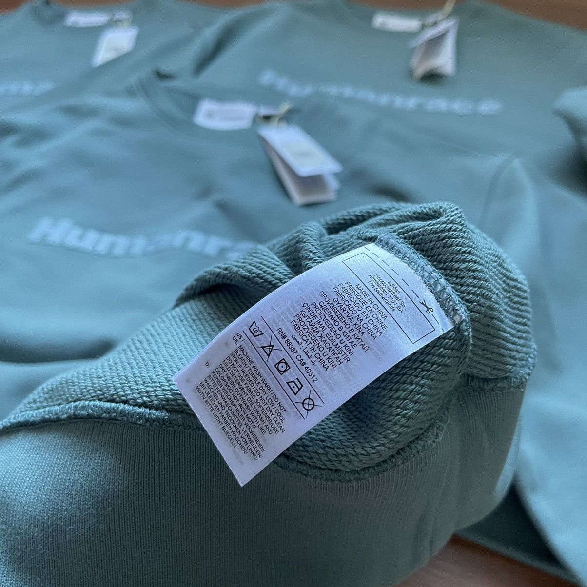 Adidas × Pharrell ADIDAS x PHARRELL WILLIAMS BASICS CREW SWEATSHIRT SIZE “XL” Size US XL / EU 56 / 4 - 10 Thumbnail
