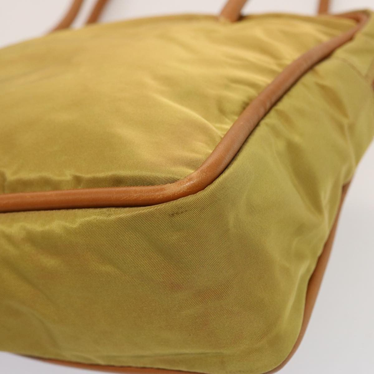 Celine CELINE Shoulder Bag Nylon Khaki Size ONE SIZE - 15 Thumbnail