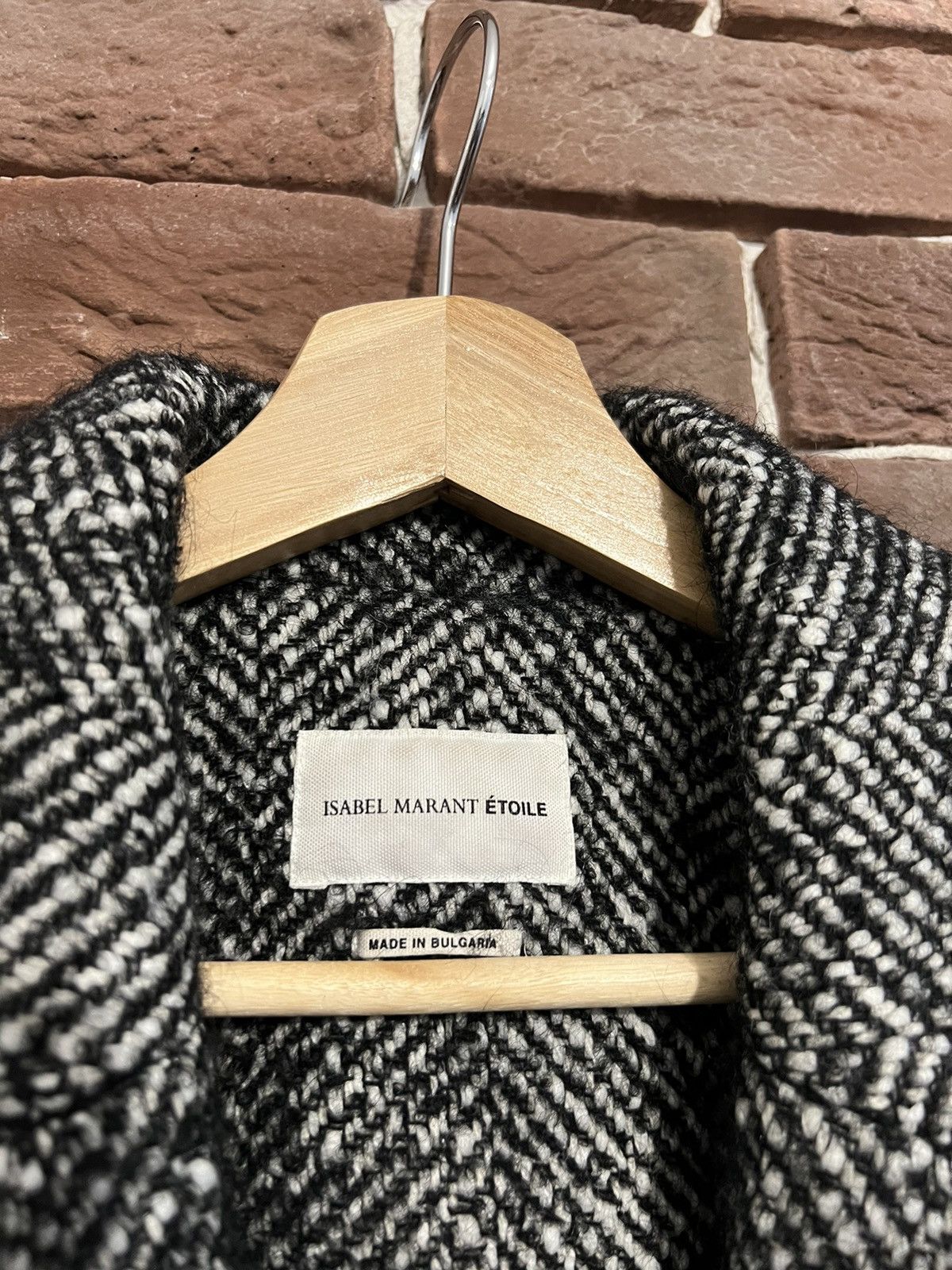 Isabel Marant Etoile Womens Isabel Marant Étoile Wool Plaid Coat Size XS / US 0-2 / IT 36-38 - 8 Thumbnail