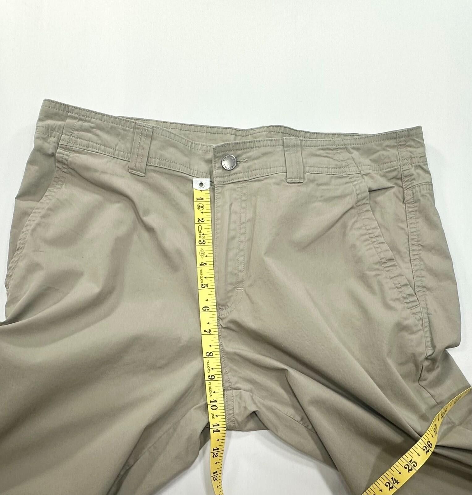 Columbia Columbia Flat Straight Fit Zip Pocket Chinos Brown Men 34/34 Size US 34 / EU 50 - 4 Thumbnail