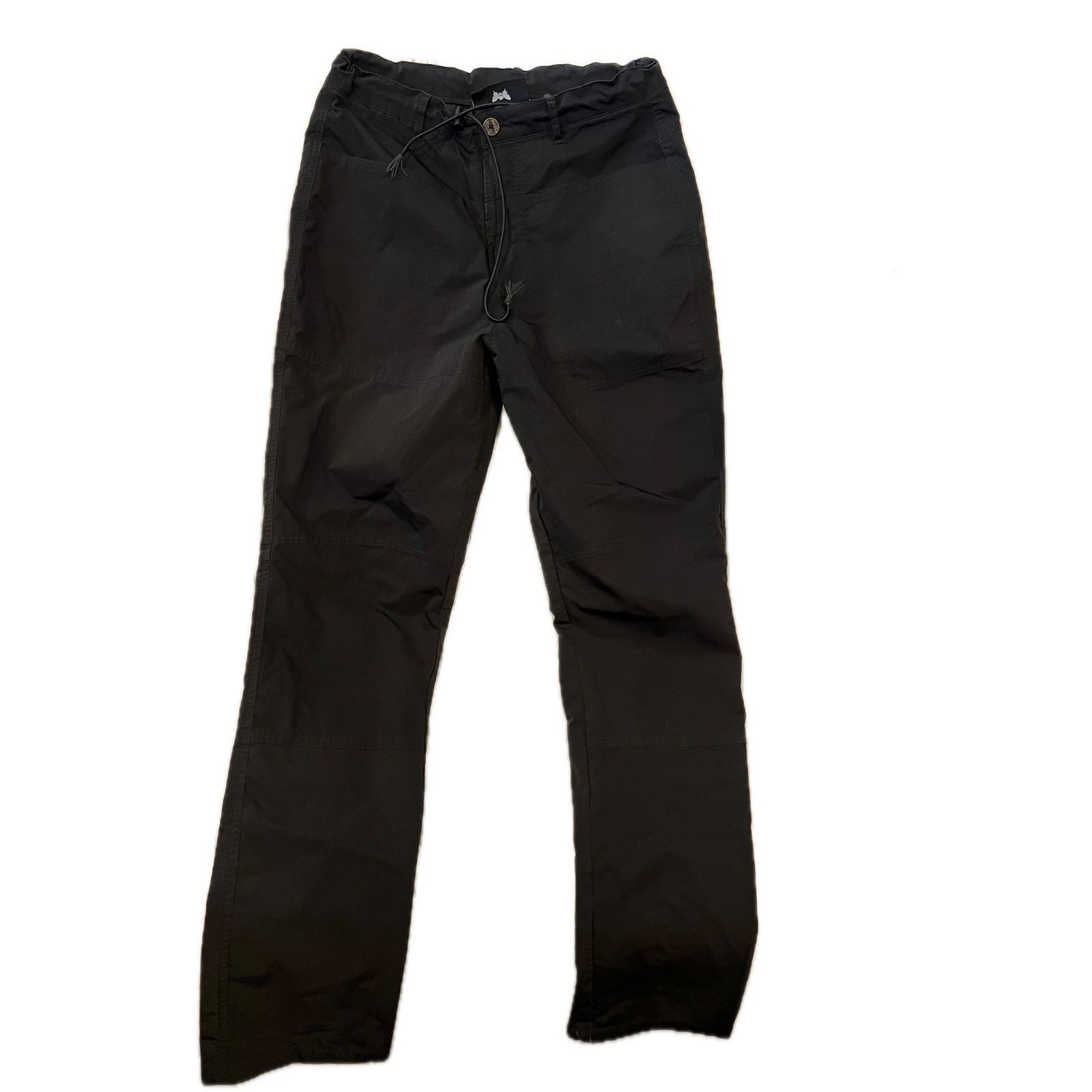 Black Scale Blackscale Nylon Casual Black Pants Mens 28x31 Size US 28 / EU 44 - 1 Thumbnail