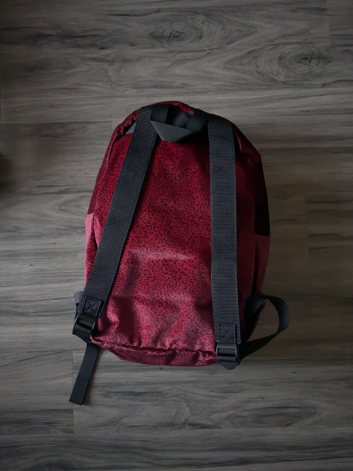 Supreme Velvet Backpack Red Leopard