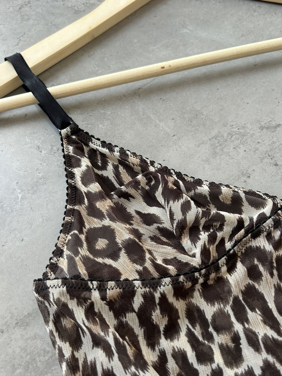 Dolce & Gabbana Dolce & Gabbana intimo lace leopard sexy nightdress coquette Size S / US 4 / IT 40 - 6 Thumbnail