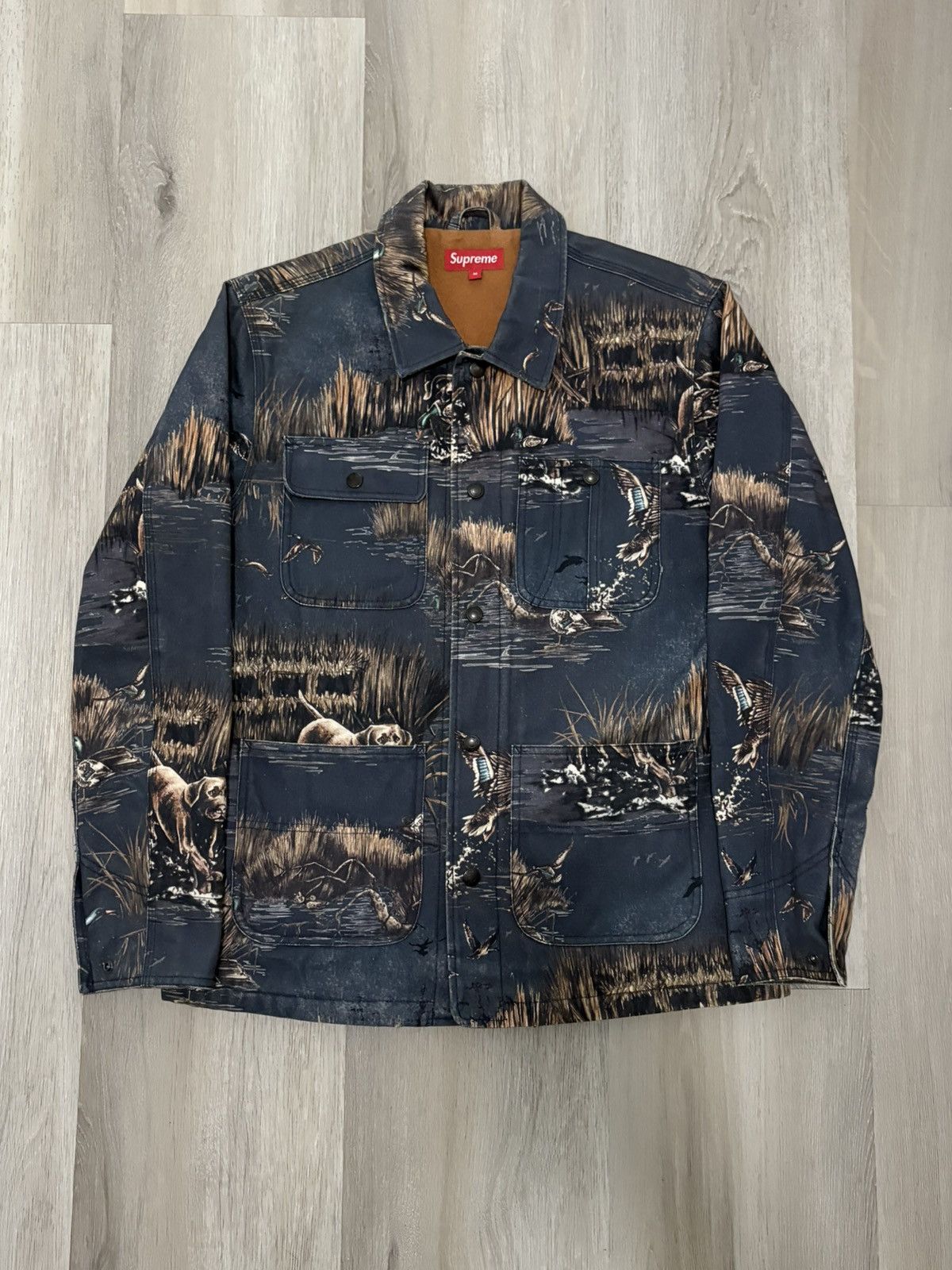 Supreme Dogs And Ducks Core Coat | Grailed