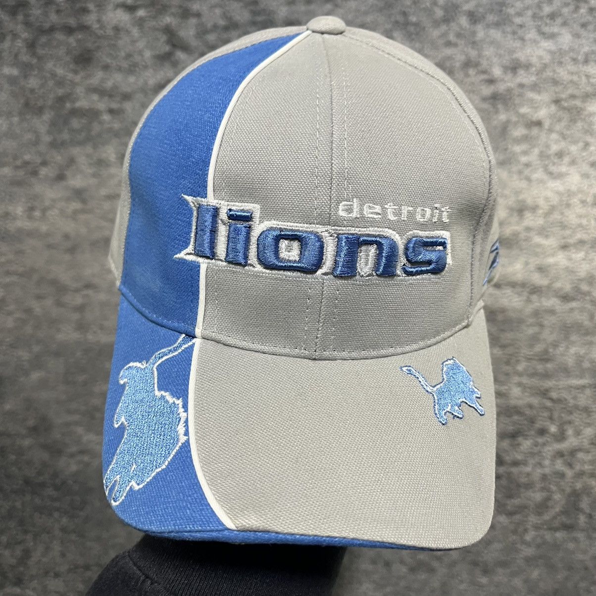 Reebok Vintage Detroit Lions Reebok NFL Pro Line Hat 2000s Size ONE SIZE - 2 Thumbnail