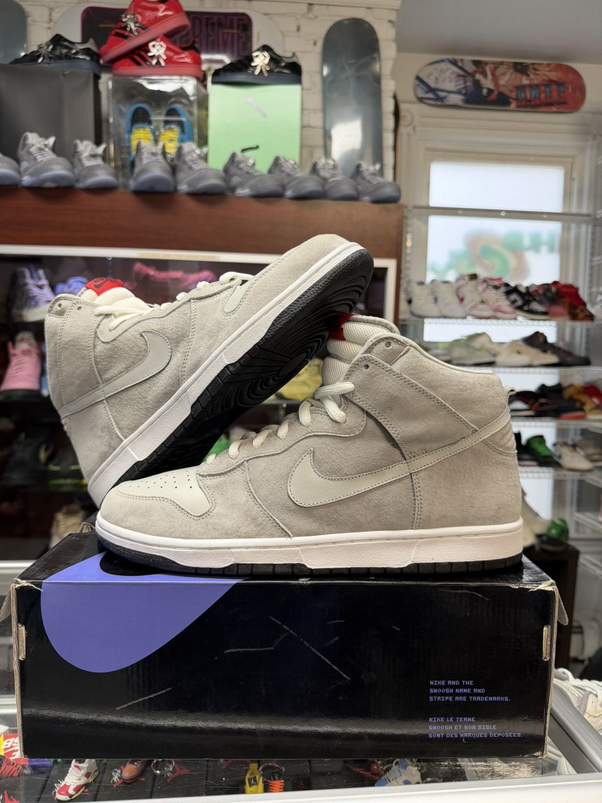 Nike Nike SB ‘Pee Wee Herman’ Dunk High 2007 Size US 13 / EU 46 - 1 Thumbnail