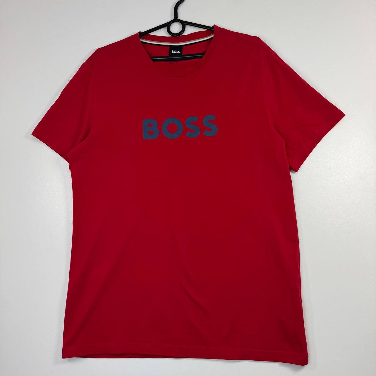 Hugo Boss Hugo Boss Logo T-Shirt Red Mens Size M Size US M / EU 48-50 / 2 - 1 Thumbnail