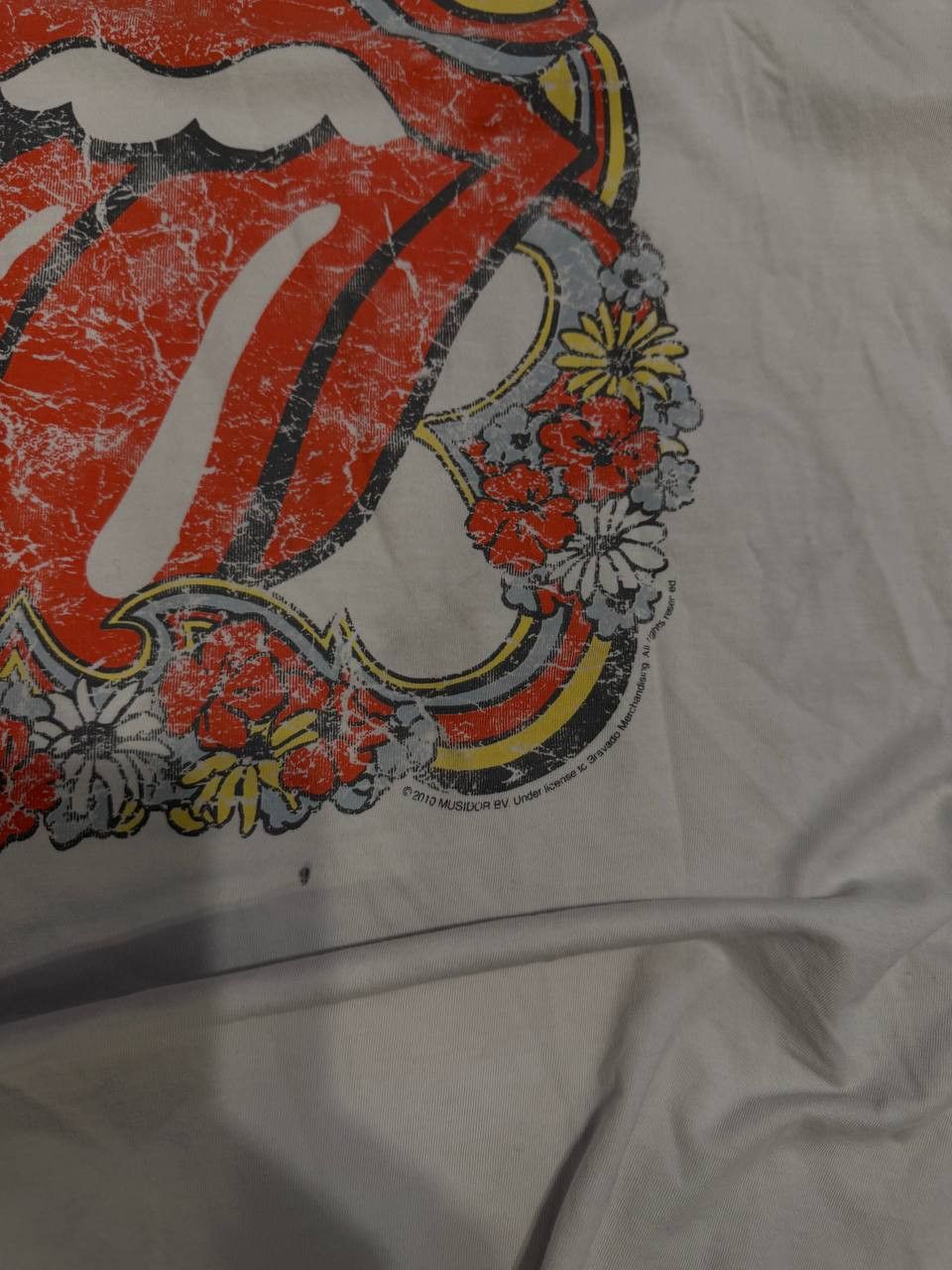 The Rolling Stones Vintage Rolling Stones 2010 t shirt mens White Size S Size US S / EU 44-46 / 1 - 3 Thumbnail