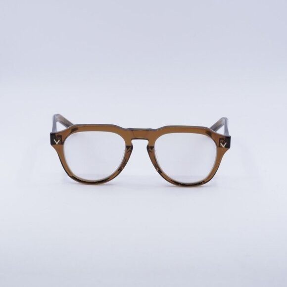 Valentino Valentino V-TALE II VLX-139C Eyeglasses Brown 52mm Size ONE SIZE - 9 Thumbnail