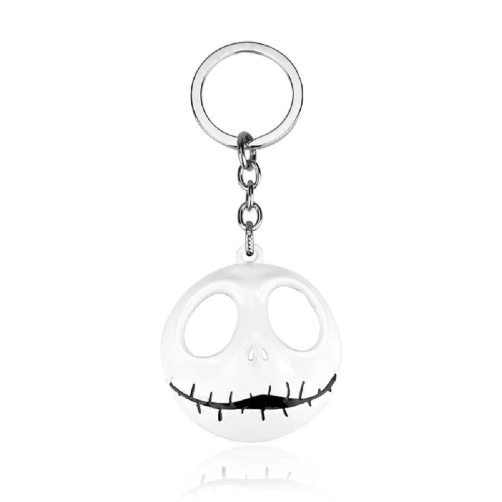 Vintage Retro Goth Nightmare Skull Keychain Size ONE SIZE - 2 Thumbnail
