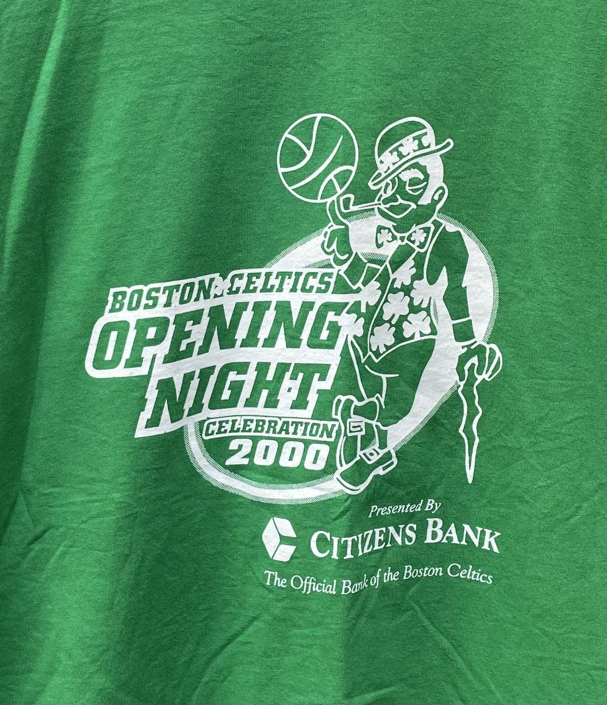 Fruit Of The Loom VTG Boston Celtics Opening Night Celebration 2000 T Shirt Size US XL / EU 56 / 4 - 3 Thumbnail