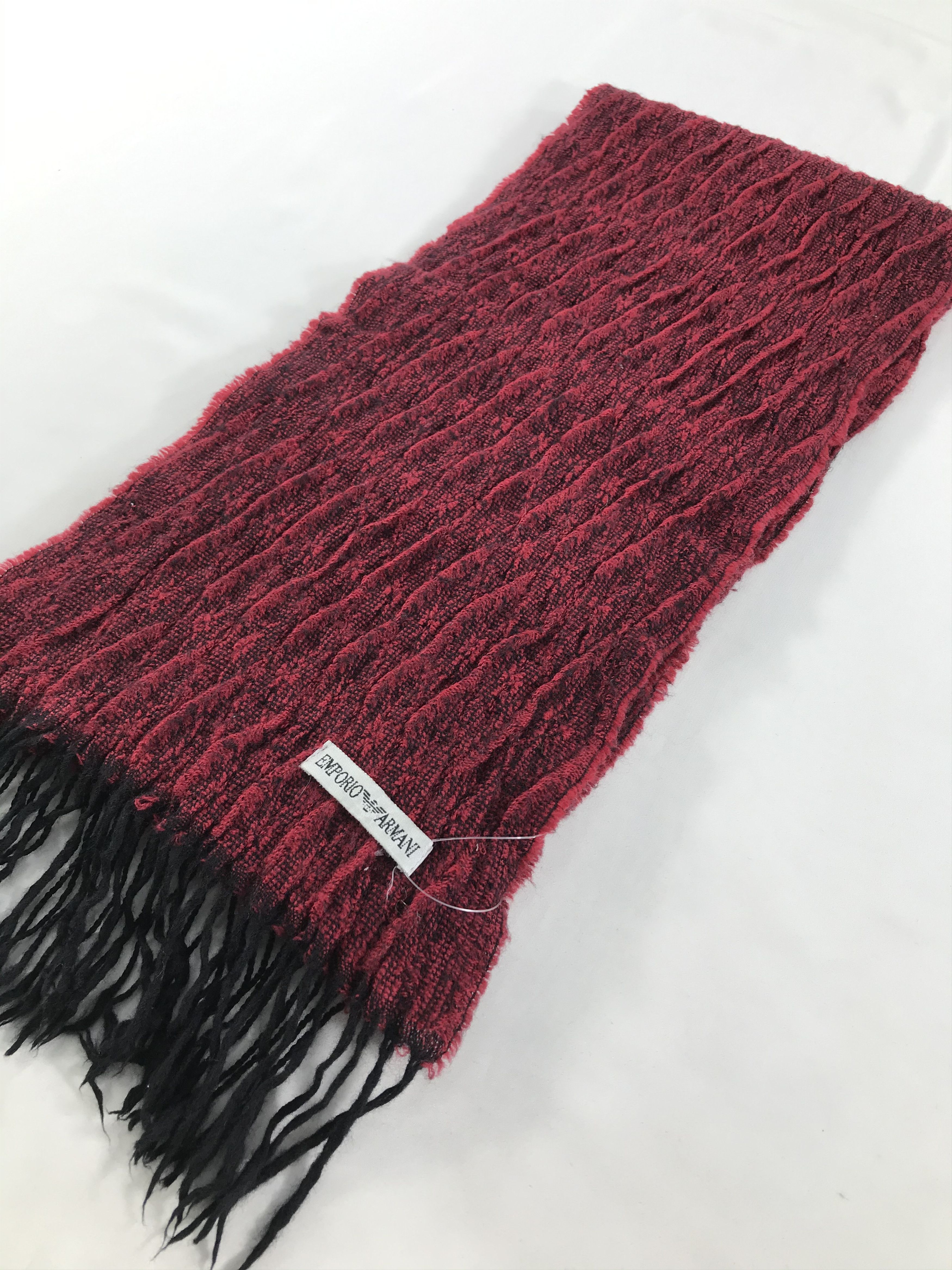 Emporio Armani Vintage Emporio Armani Scarf/Muffler/Neckwear MF1268 Size ONE SIZE - 3 Thumbnail