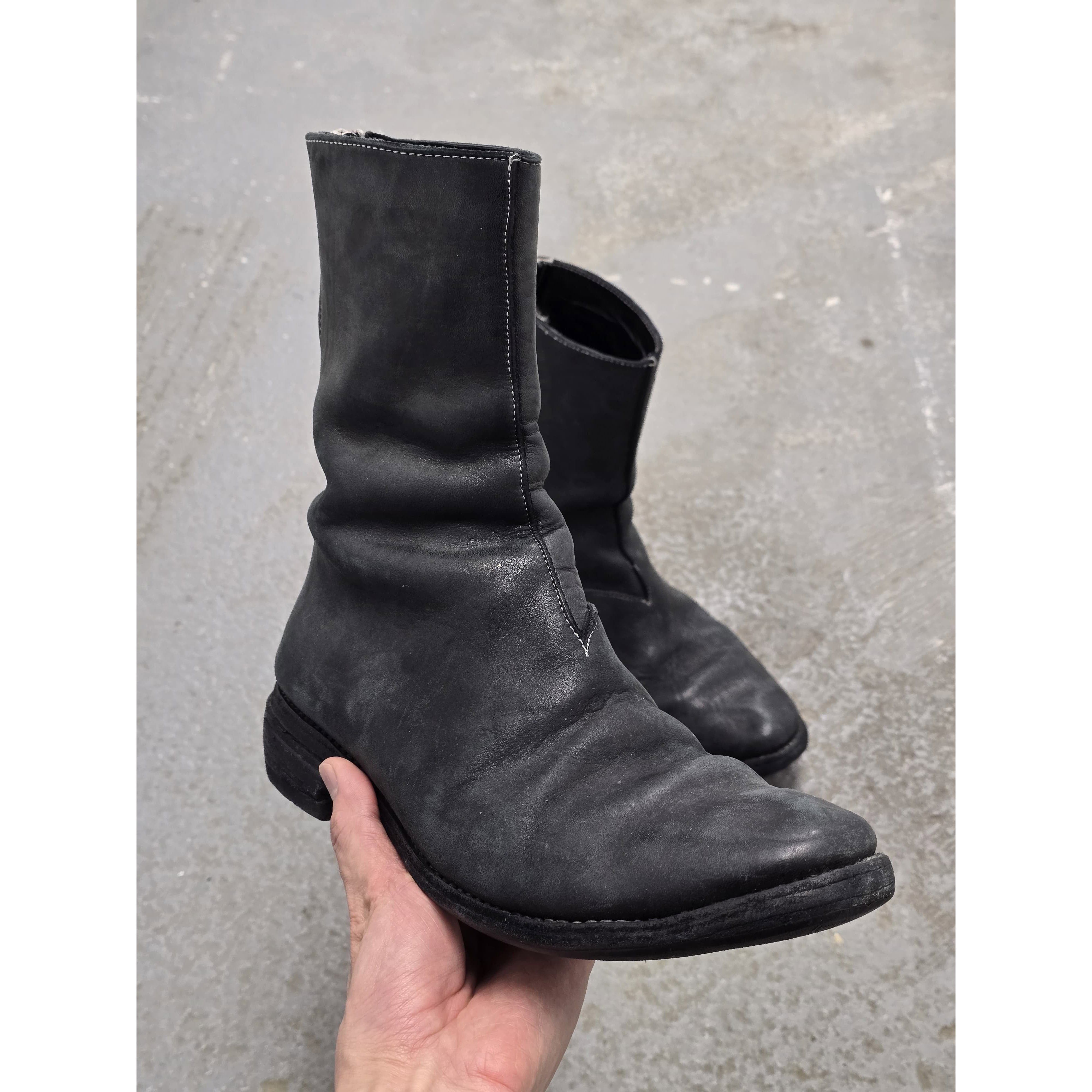 Carol Christian Poell Carol Christian Poell Object-dyed Horse Tornado Zip Boots Size US 8 / EU 41 - 4 Thumbnail