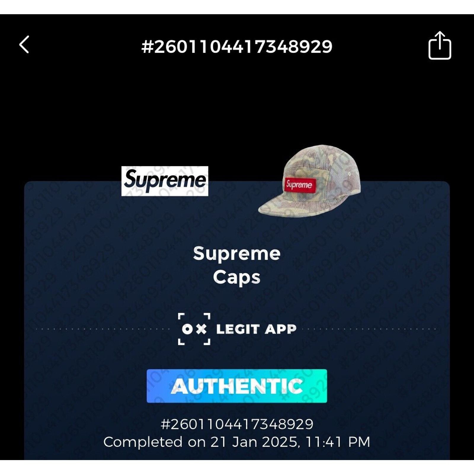 New Era Supreme Monogram Box Logo New Era Hat Men’s 7 1/4 Red Size ONE SIZE - 10 Thumbnail