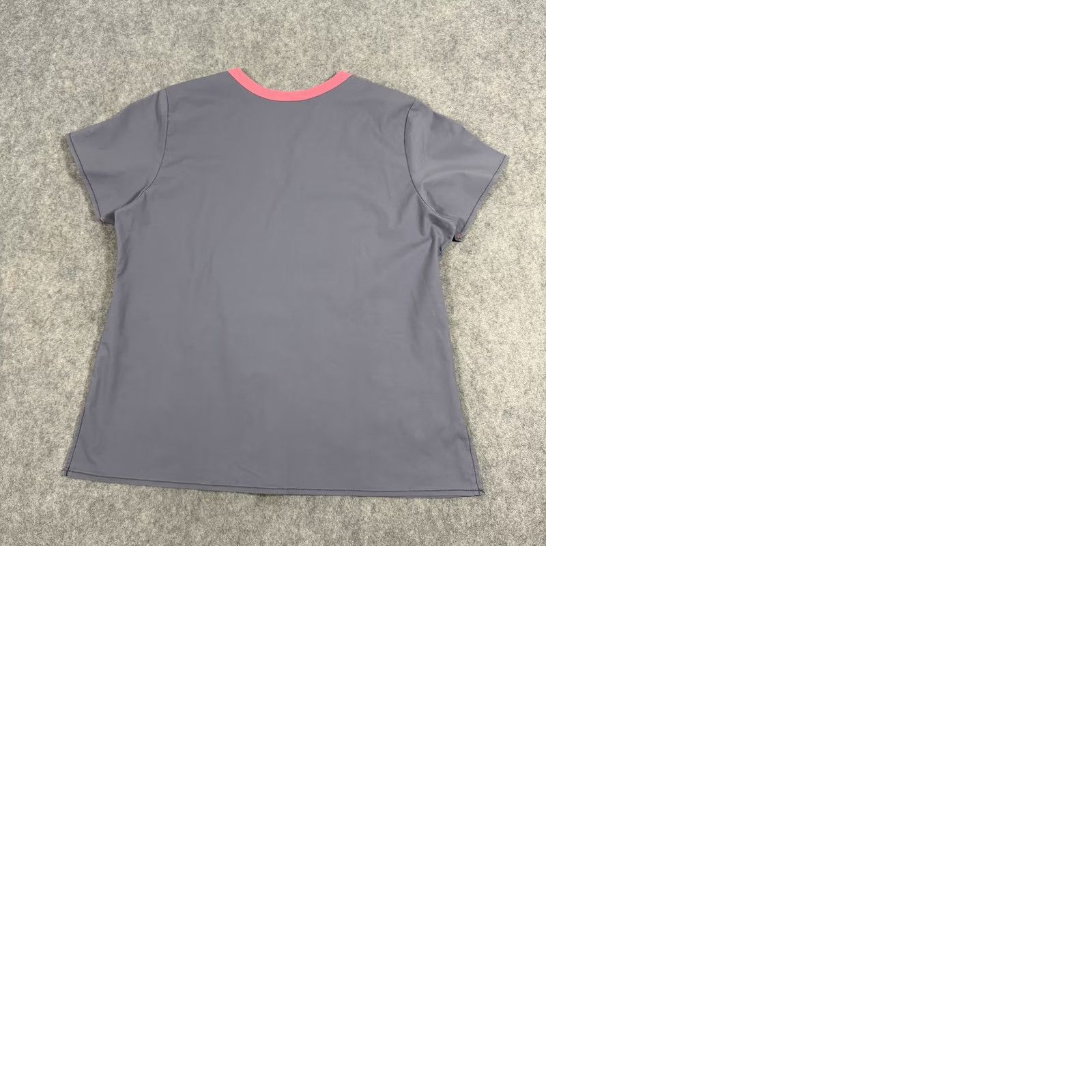 Vintage WonderFlex Scrubs Top V-Neck Short Sleeve Women’s Size L Purple Size L / US 10 / IT 46 - 10 Thumbnail