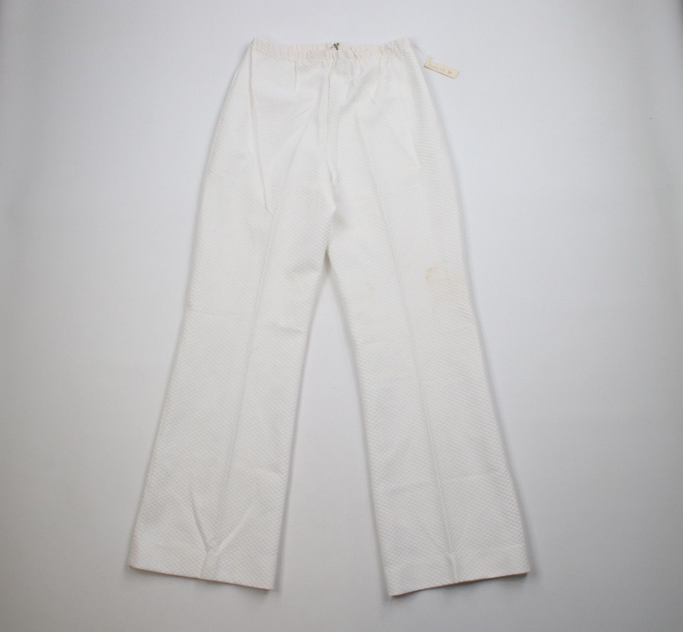 image of Deadstock Vintage 60S 70's Leg Bell Bottoms Pants White Usa, Women's (Size 36)